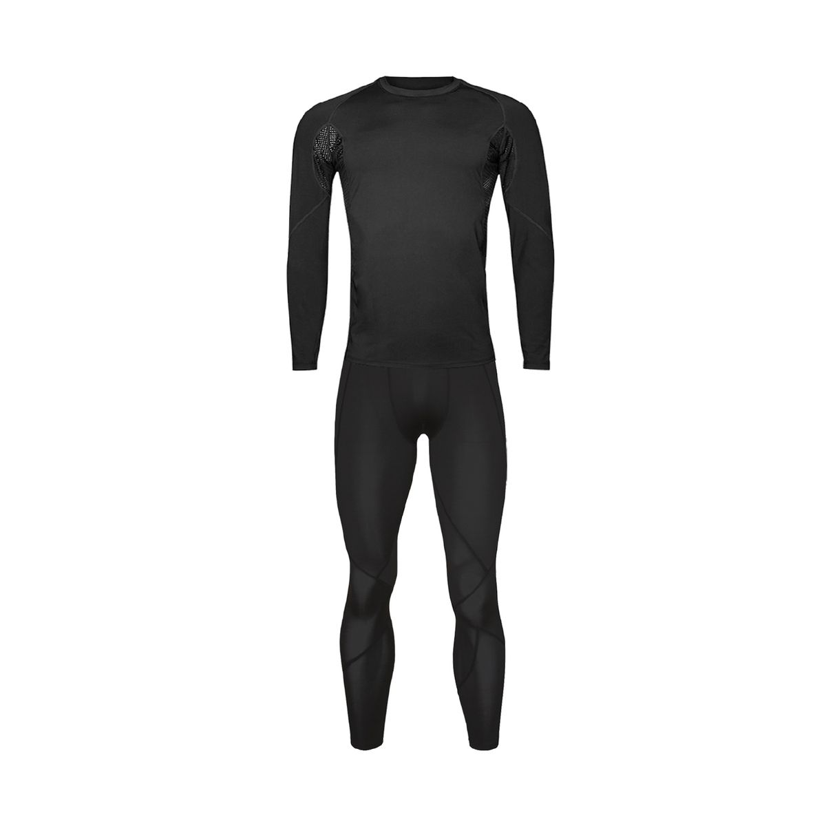 ANDESLAND OUTDOOR APPAREL - Conjunto Dry Fit Cycling Corsac Negro Hombre