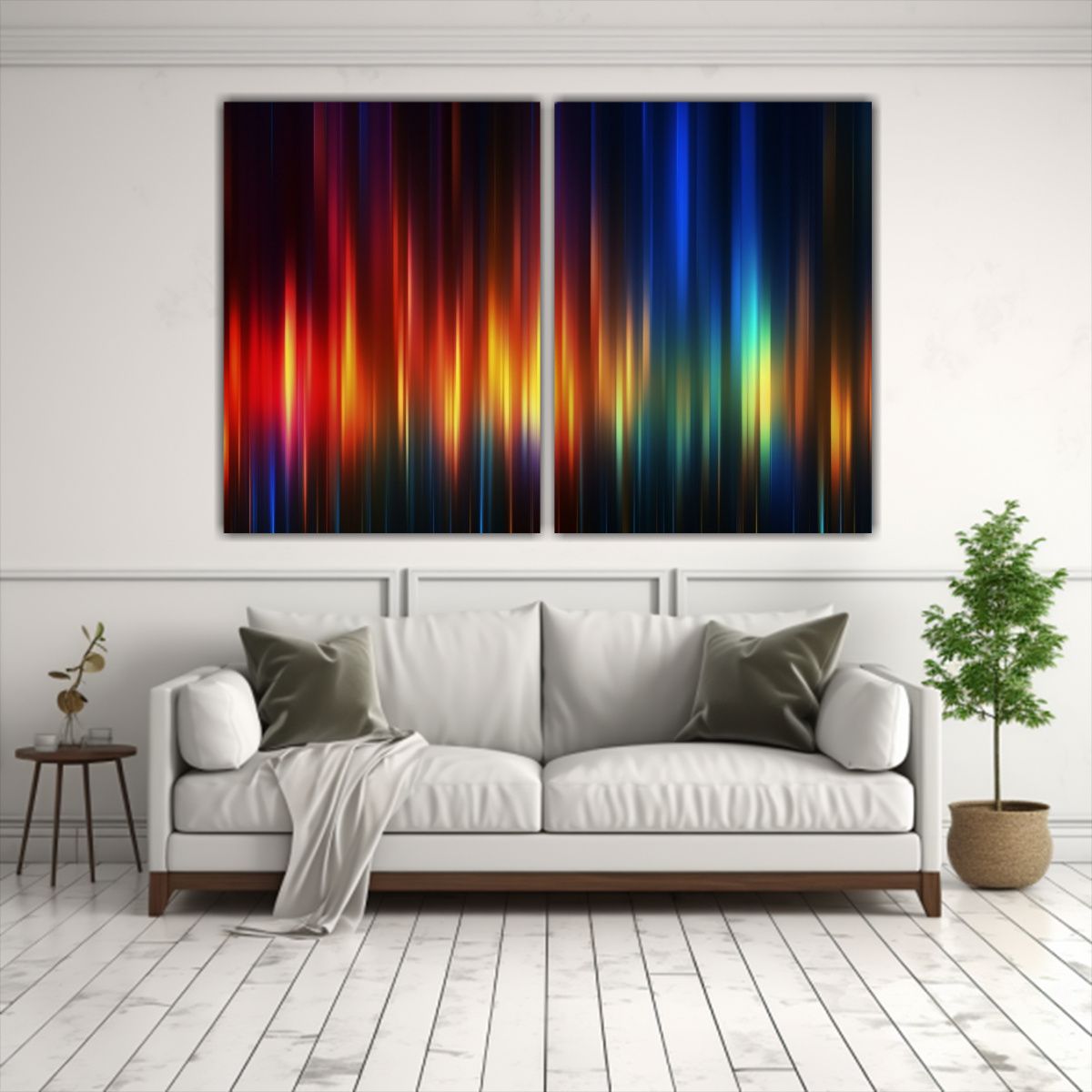 GENERICO - Cuadros Lienzo Inspiración Minimalista Línea 60x45 Cm