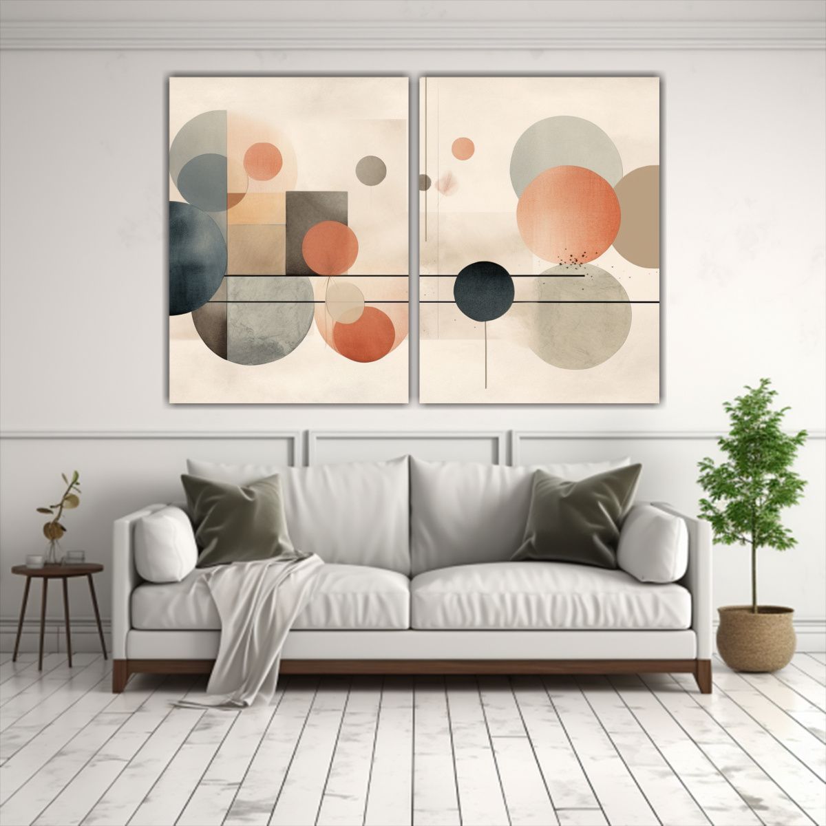 GENERICO - Cuadros Decorativos Minimalistas Con Diseño 60x45 Cm