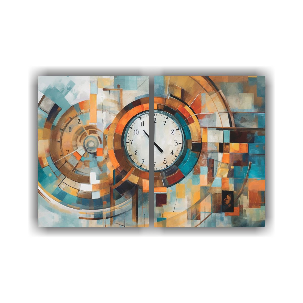GENERICO - Mural Acuarela Arte De Pared Que Explora El Paso 60x45 Cm