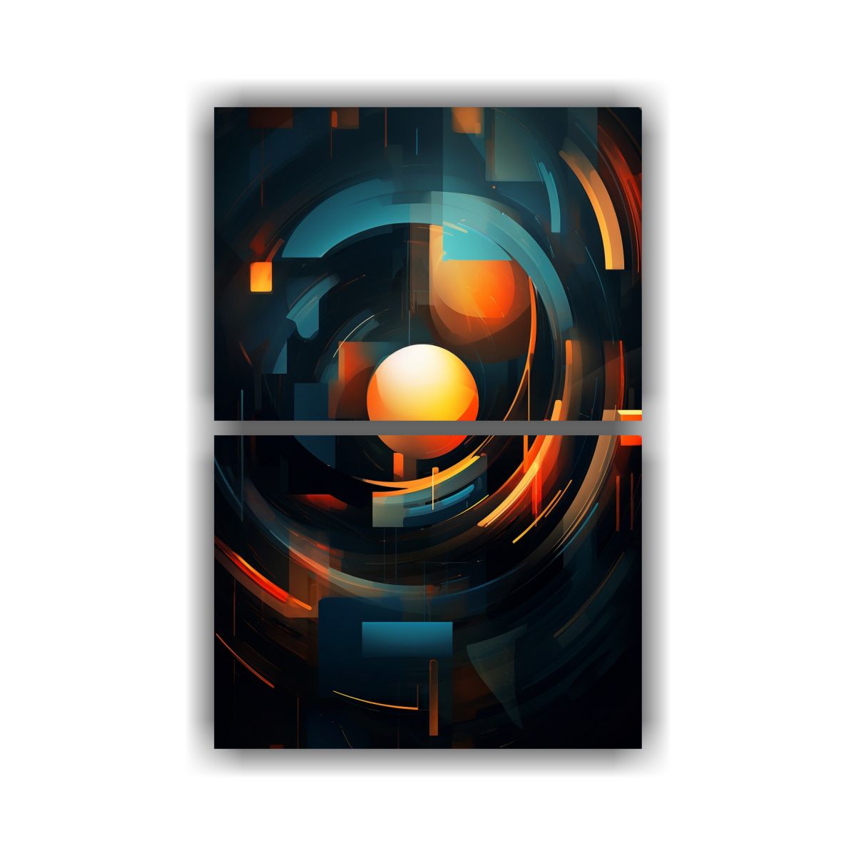 GENERICO - Pinturas Decorativas Abstractas De Alta Calidad 40x60 Cm