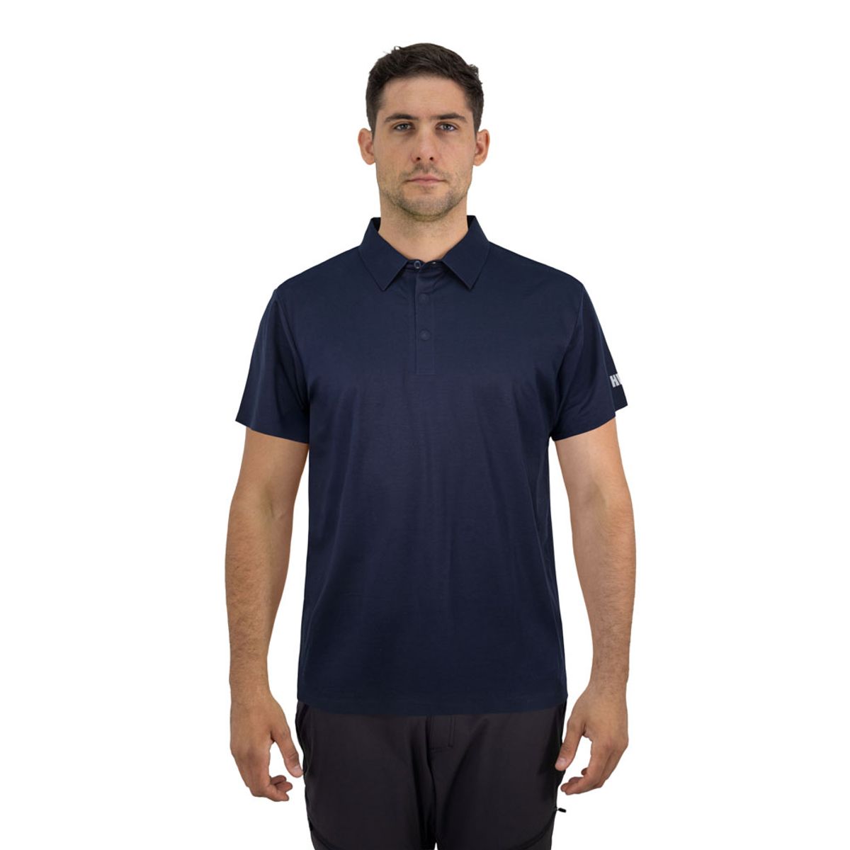 HARDWORK - Polera HW Windsor Manga Corta Azul