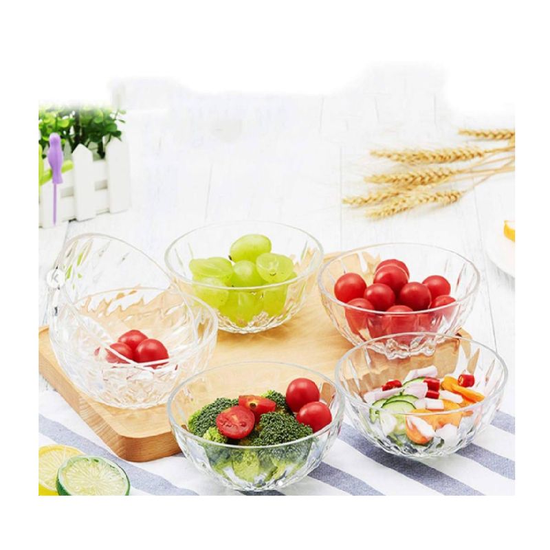 GENERICO - Set 6 tazas, bolws De Vidrio Postre Helado
