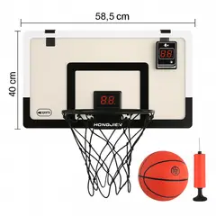 GENERICO - Tablero Básquetbol con Marcador Electrónico 59x40cm