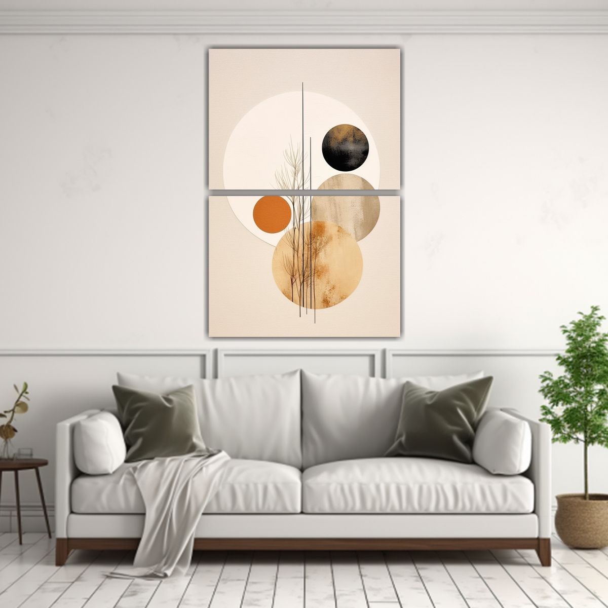 GENERICO - Pinturas Abstractas Duraderas De Colores 40x60 Cm