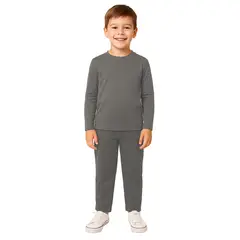 ANDESLAND OUTDOOR APPAREL - Conjunto Micropolar Primera Capa Blanford Niños