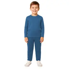 ANDESLAND OUTDOOR APPAREL - Conjunto Micropolar Primera Capa Blanford Niños