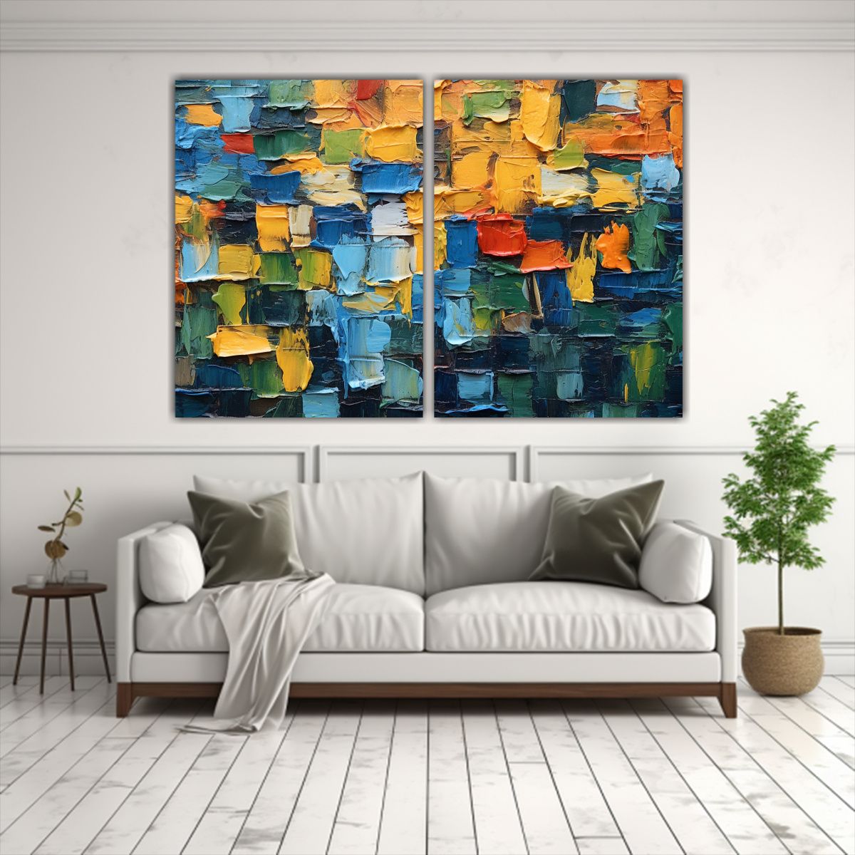 GENERICO - Cuadro Vibrante En Bastidor Con Diseño época Y 60x40 Cm