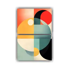 GENERICO - Cuadro Decorativo Estilo Color Fie En Lienzo 45x60 Cm