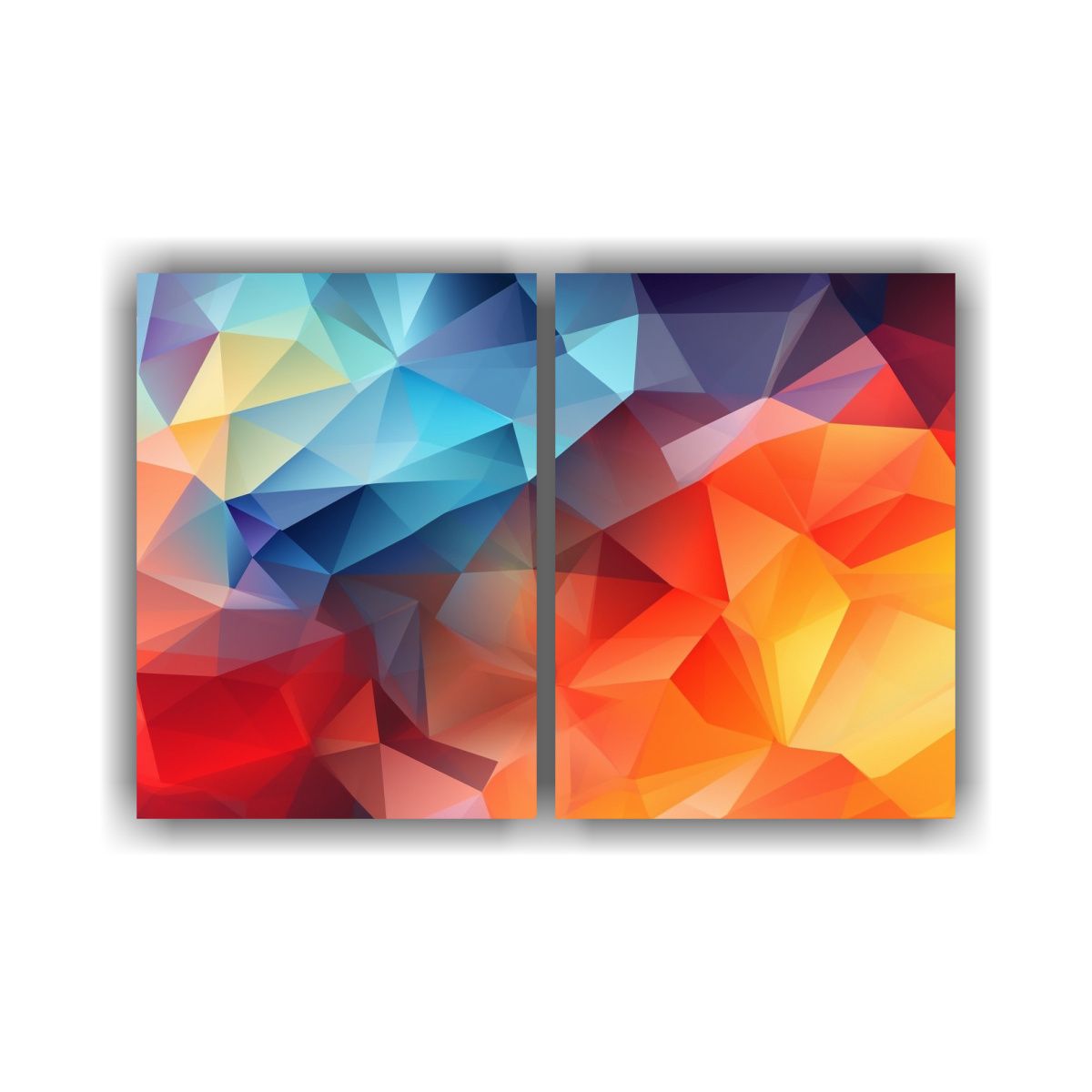 GENERICO - Cuadros Abstractos En Lienzo Con Temática 60x45 Cm