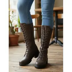 SNOOPY - Bota Mujer con Plataforma M489