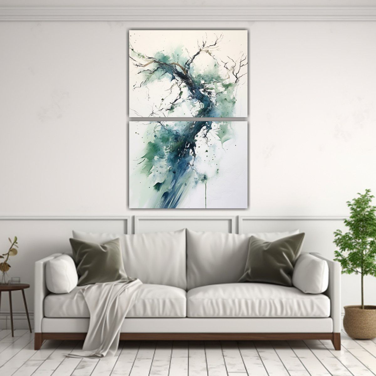 GENERICO - Cuadro Movimiento Belleza Estilo Impresionista 45x60 Cm