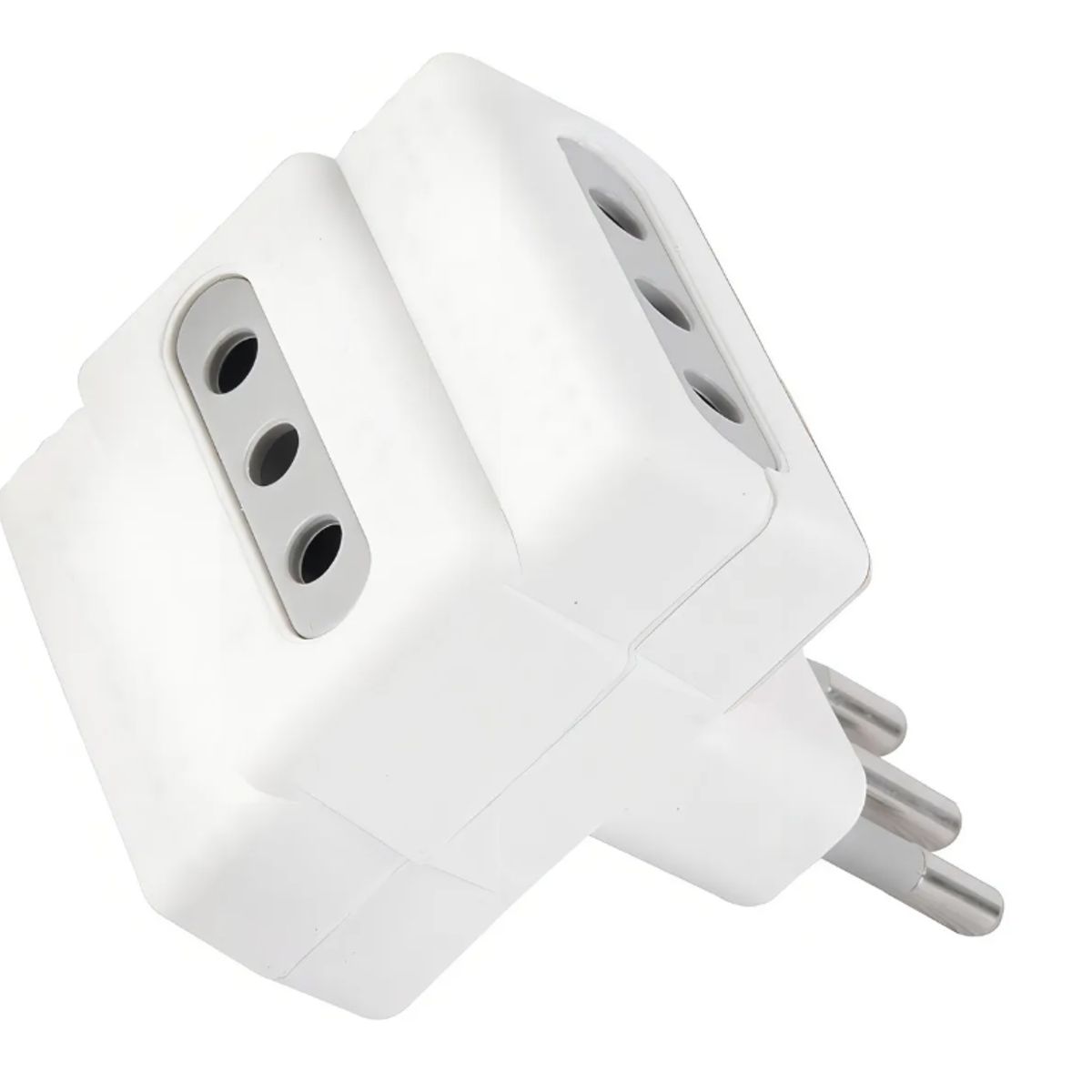 Adaptador Enchufe Triple 250v 10a 1500w  Macrotel, marca MACROTEL - Foto 2