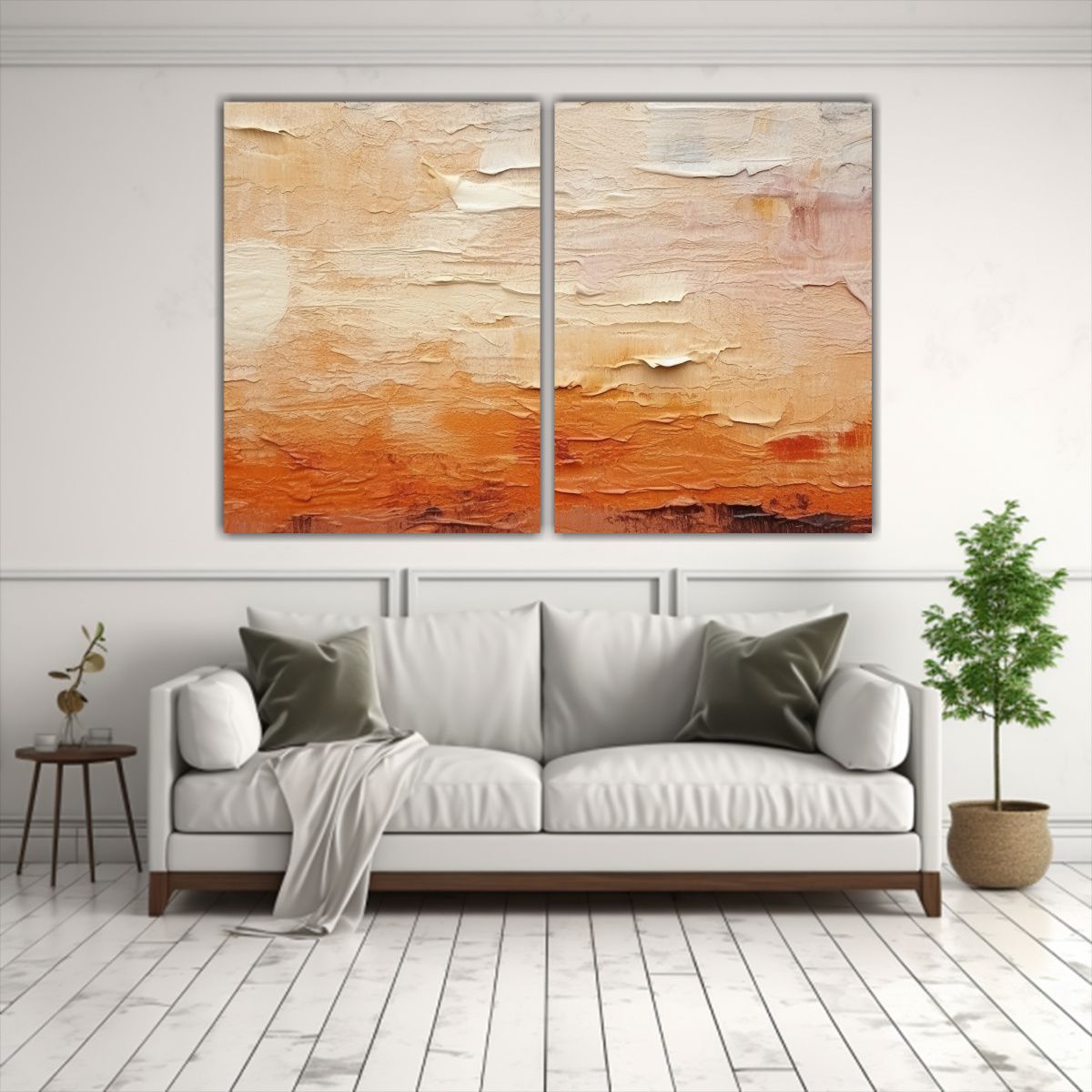 GENERICO - Pinturas Decorativas Con Exuberantes Tonos 60x40 Cm