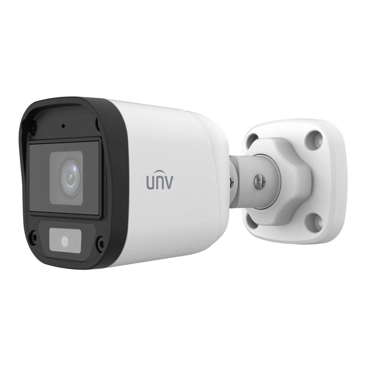 UNIVIEW - Kit 4 Camaras 4 Bala 2 Domo Uniview Colorhunter 1080p App Movil Audio 500gb