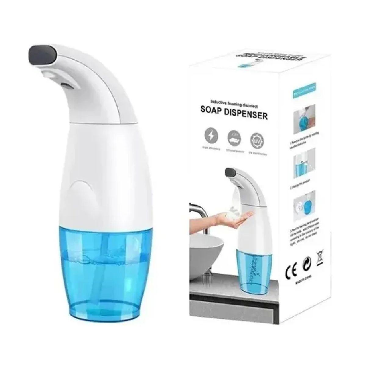 GENERICO - Dispensador Sensor Infrarrojo Automático Jabón