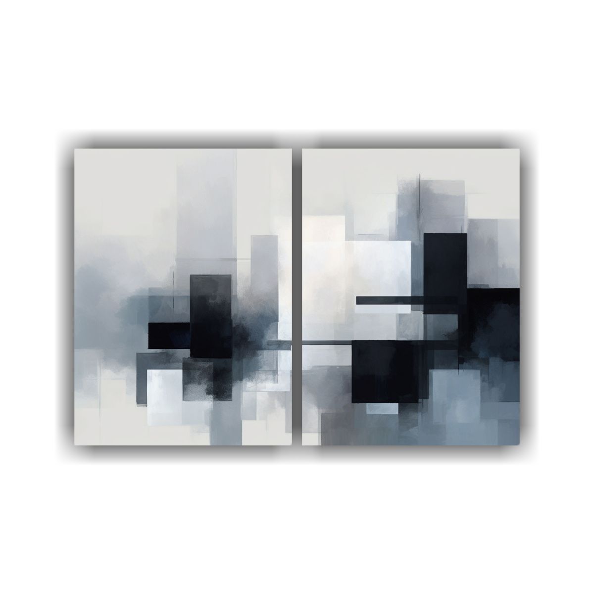 GENERICO - Pinturas En Lienzo Minimalista Perspectiva Mate 60x45 Cm