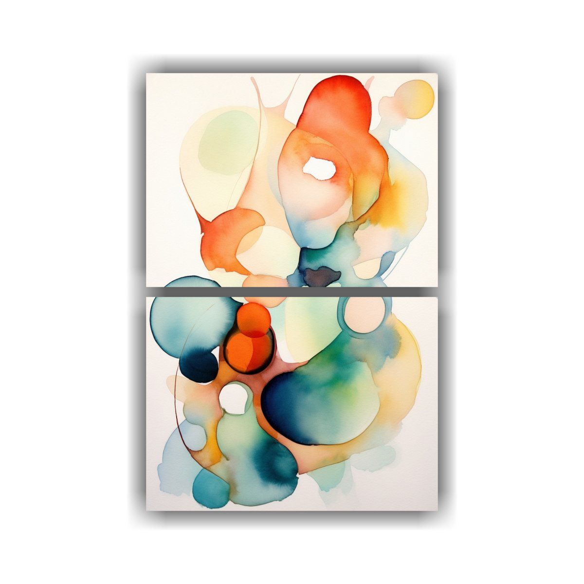 GENERICO - Pinturas Decorativas De Líneas Finas Y Figuras 45x60 Cm