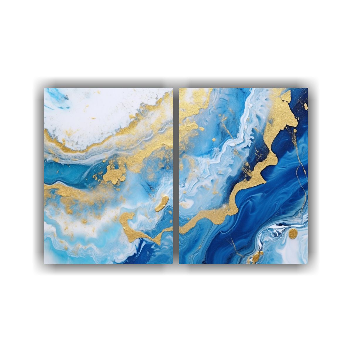 GENERICO - Pintura Abstracta De Líneas Finas Intensas 60x45 Cm