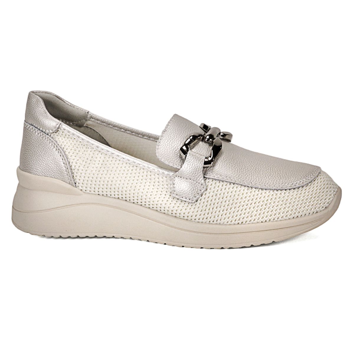 DEGAS - Mocasín Cuero Zullys Nacar DEGAS