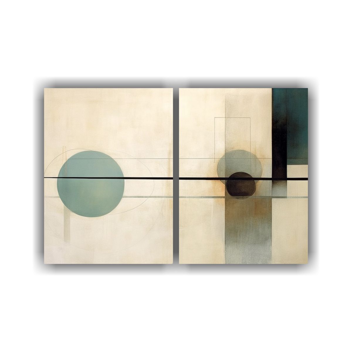 GENERICO - Pinturas Modernas Alegres Abraza La Minimalismo 60x45 Cm