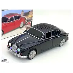 COMPRAPO - Parlante Portatil Auto Retro Clasico Bluetooth USB FM MP3 RGB Negro