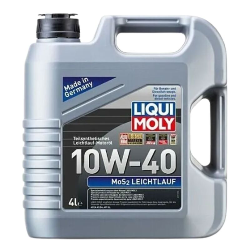 LIQUI MOLY - Aceite Motor Semisintético 10w40 con Molibdeno (Mos2) 4 Lts.