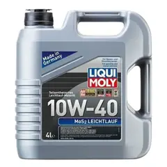 LIQUI MOLY - Aceite Motor Semisintético 10w40 con Molibdeno (Mos2) 4 Lts.