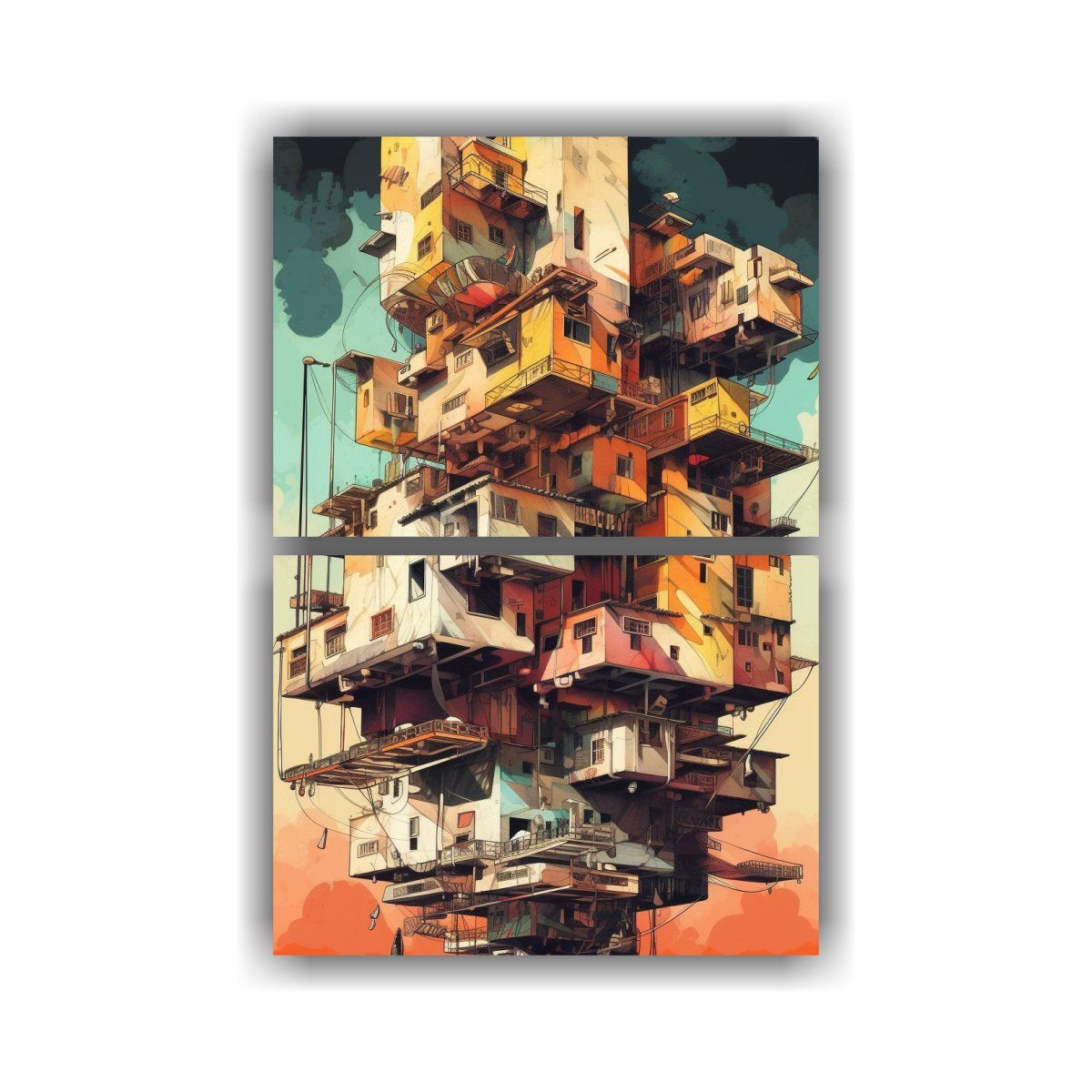 GENERICO - Pinturas Decorativas Acid Jazz Architecture 45x60 Cm