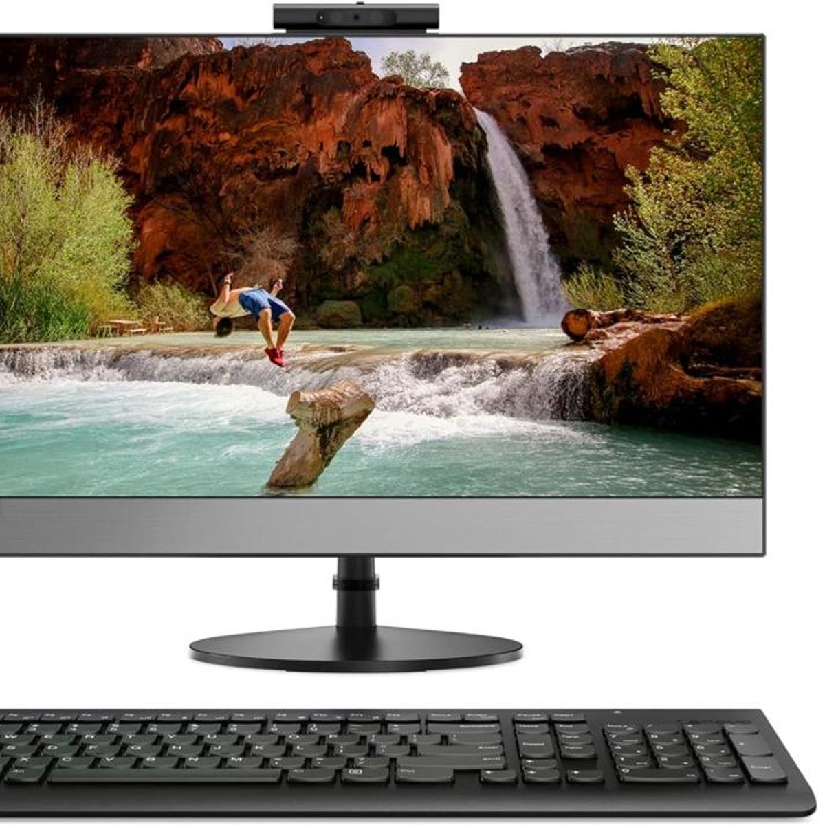 LENOVO - All in one i5-8400T8GB 1TB HDD 238 FHDW11P V530-24ICB Reacondicionado