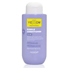 ALFAPARF MILANO - ACONDICIONADOR VIOLETA NEUTRALIZANTE ANTI-AMARILLO YELLOW SILVER 500 ML