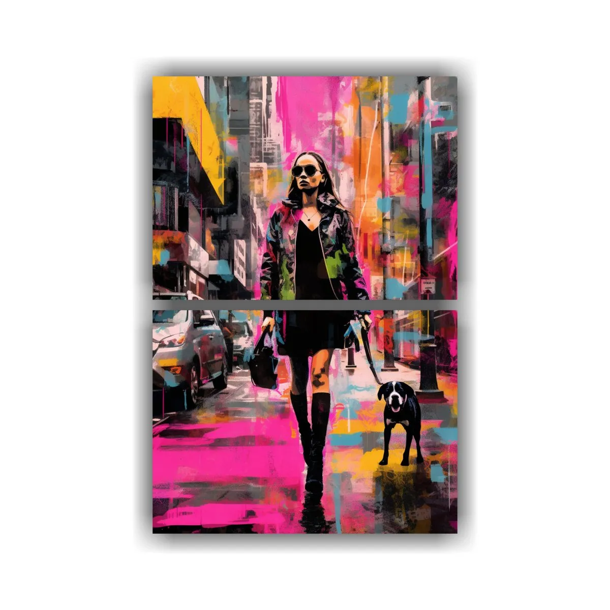 GENERICO - Cuadro Temático De Composición En Lienzo Arte 40x60 Cm