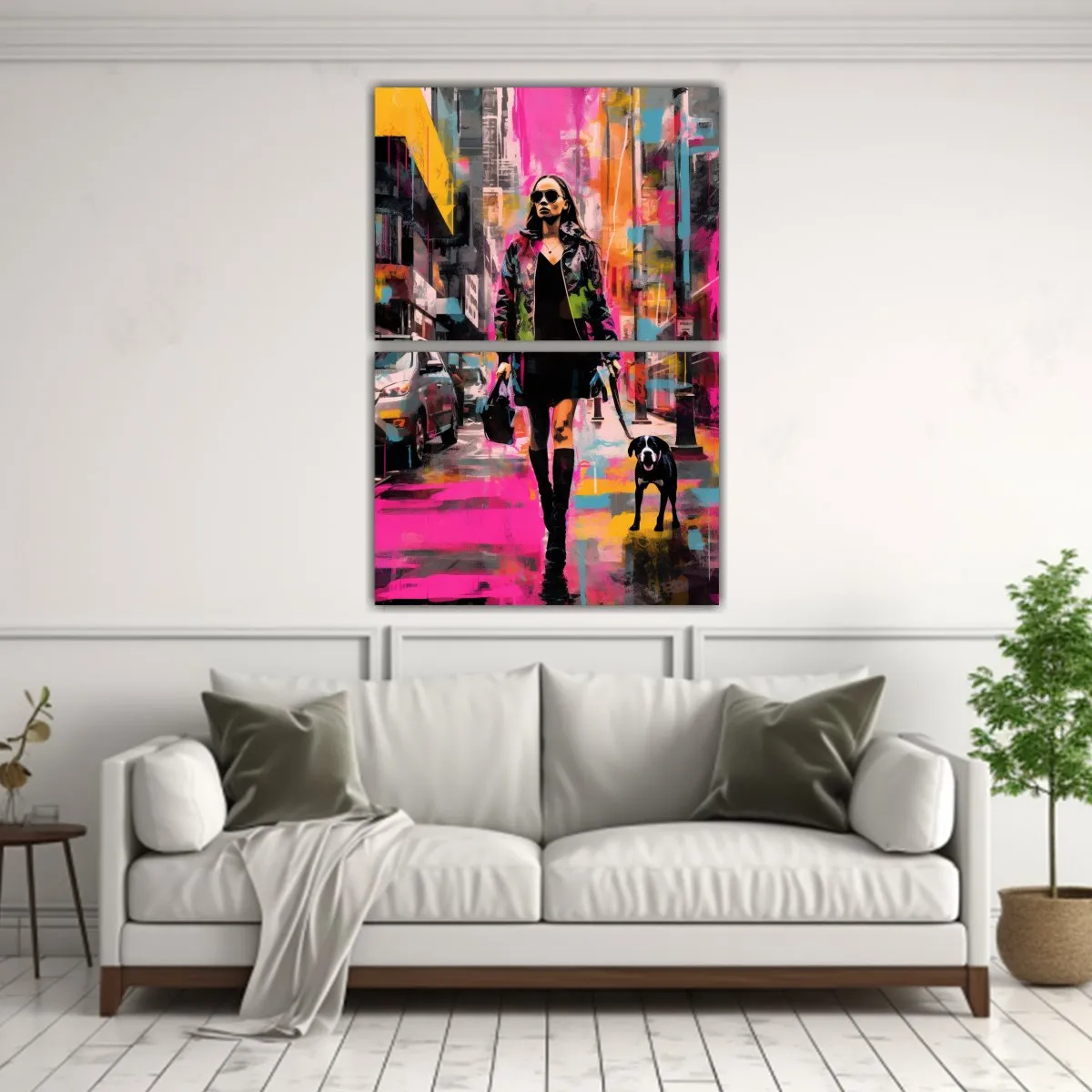 GENERICO - Cuadro Temático De Composición En Lienzo Arte 40x60 Cm