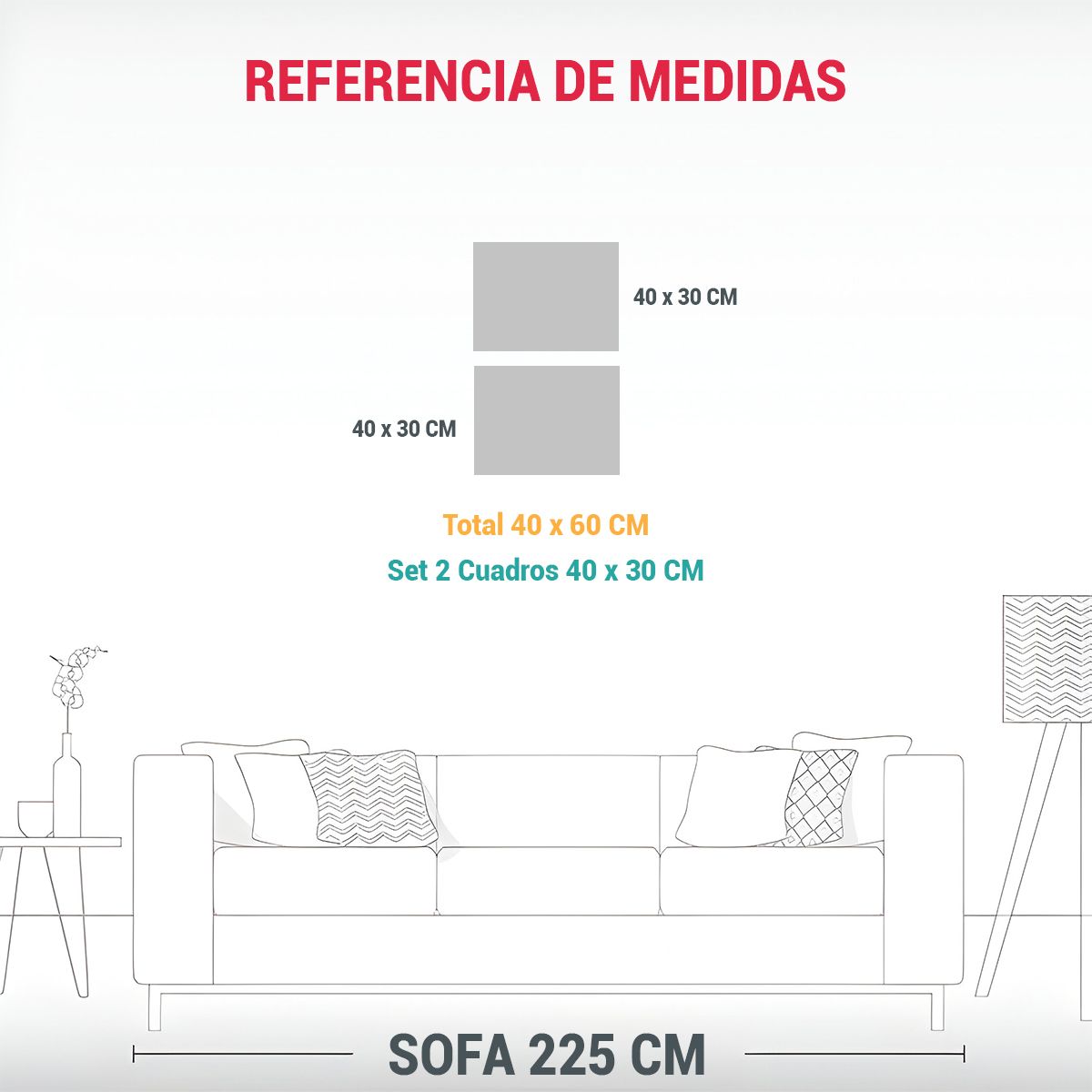 GENERICO - Cuadros Dibujo Protagonismo Capturando Momentos Y 40x60 Cm