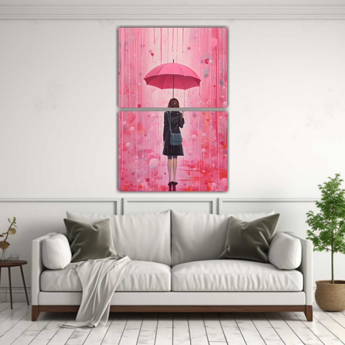 GENERICO - Conjunto De Telas En Bastidor Tonos Para Comedor 40x60 Cm