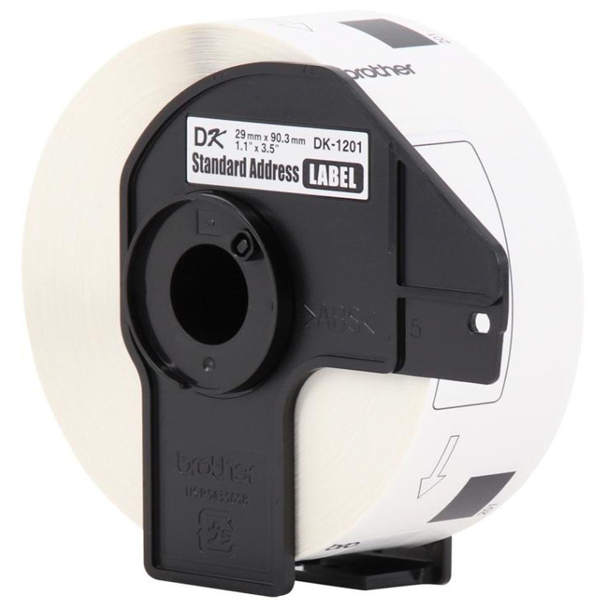 BROTHER - CINTA BROTHER DK-1201, 29 MM X 90 MM, 400 ETIQUETAS.