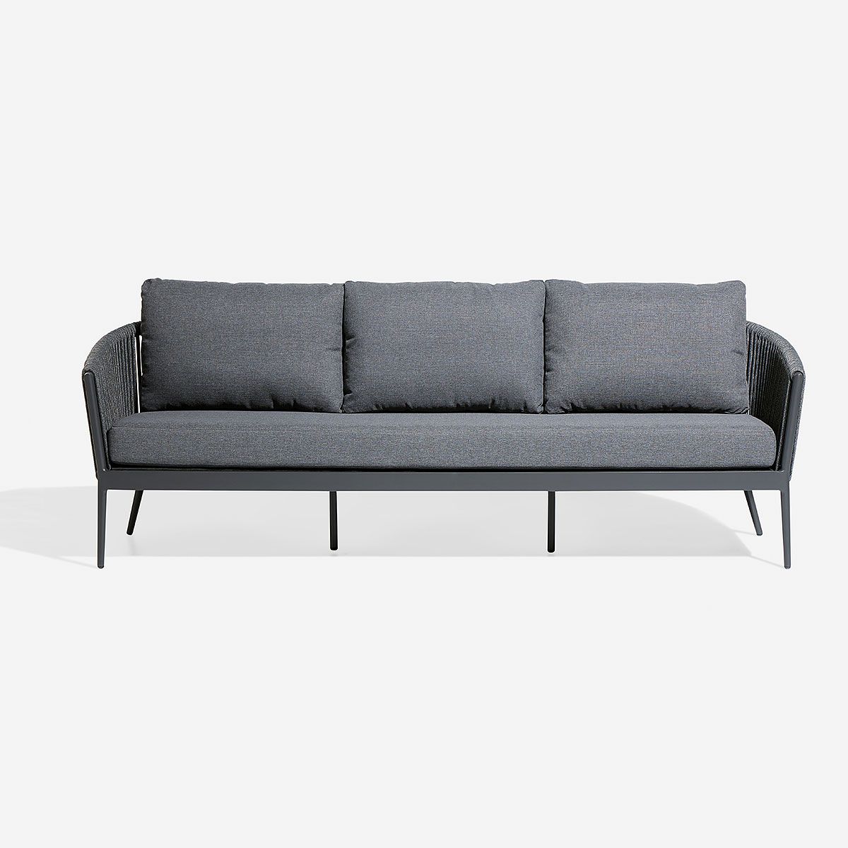 ROSEN - SOFA MARBELLA 3,5 CPO CUERDA GRAFITO