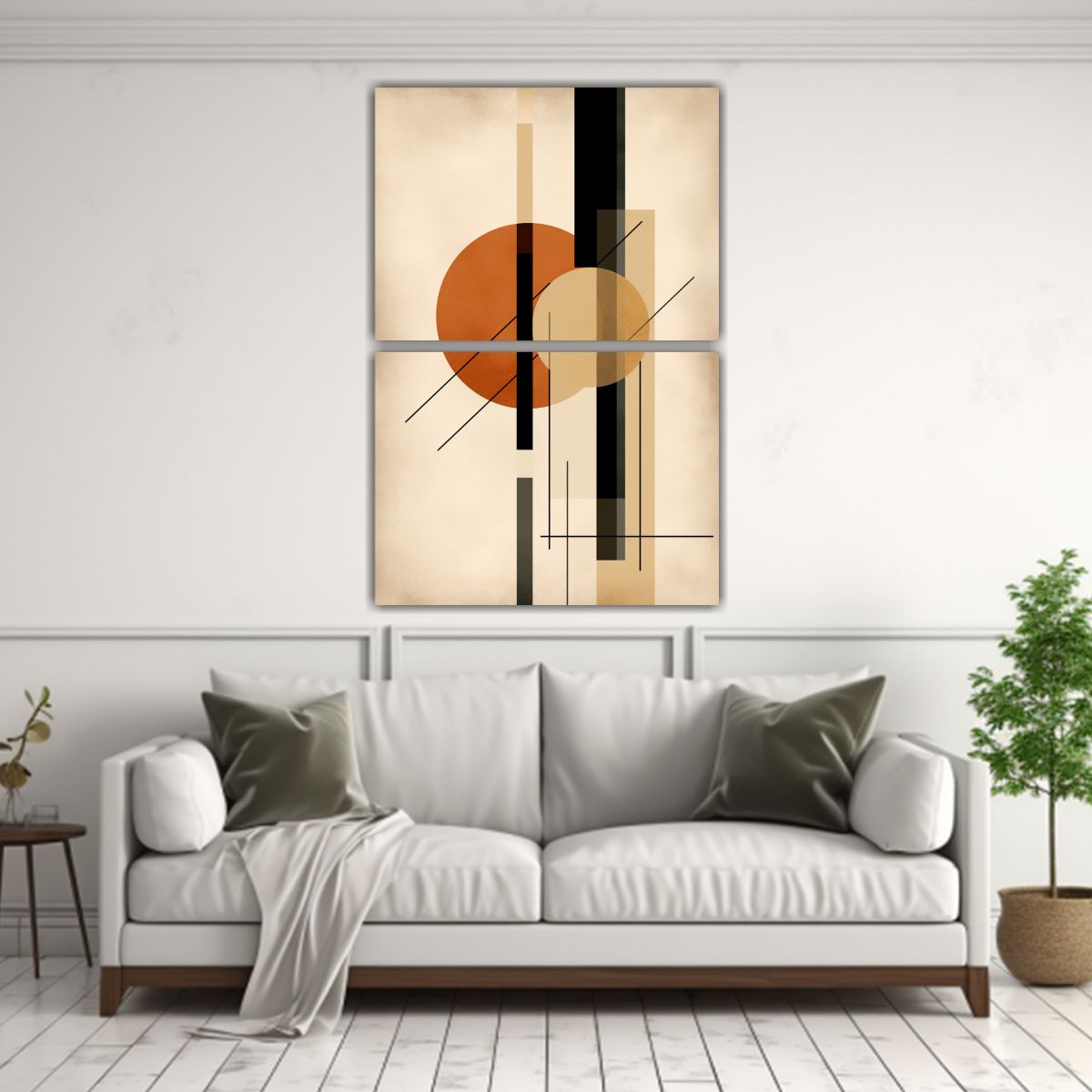 GENERICO - Pinturas Decorativas De Composición Dinámica 45x60 Cm