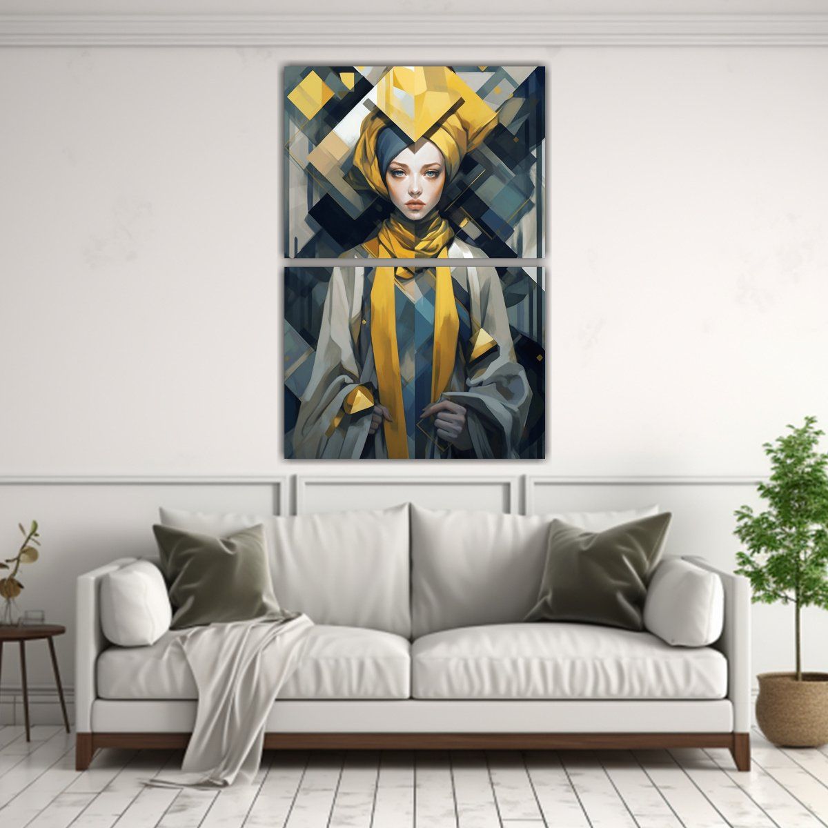 GENERICO - Cuadros Linda De Diseño Inspirador Líneas 45x60 Cm