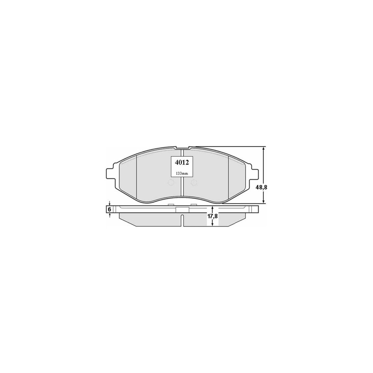BESTE - Pastillas de freno delanteras Chevrolet Aveo PP4012