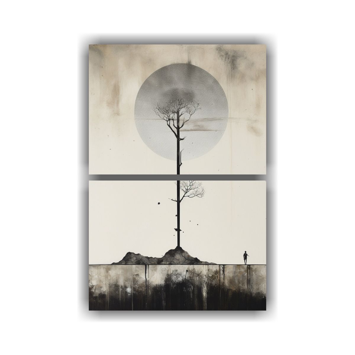 GENERICO - Cuadro Patron Intenso En Estilo De Sh 45x60 Cm