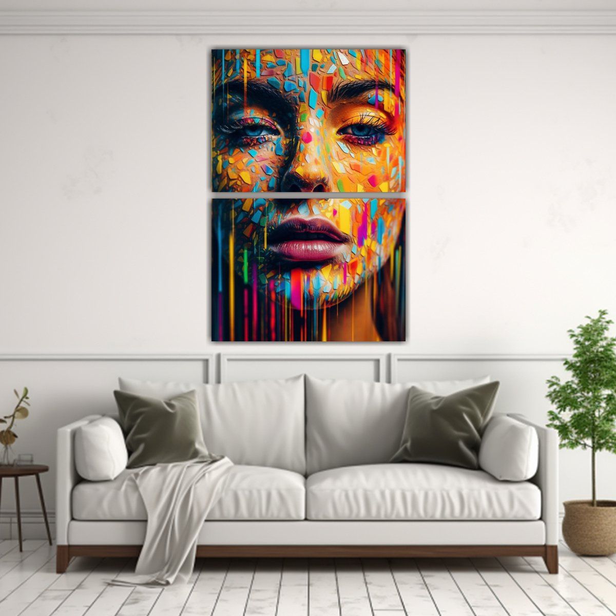 GENERICO - Cuadros Minimalismo Impactante Imagen Cercana De 40x60 Cm