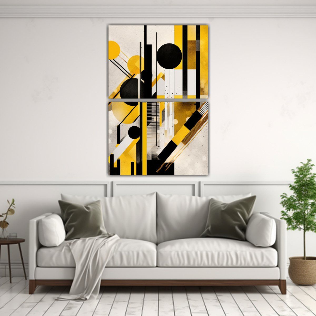 GENERICO - Cuadro Decorativo En Bastidor Harmonio 40x60 Cm