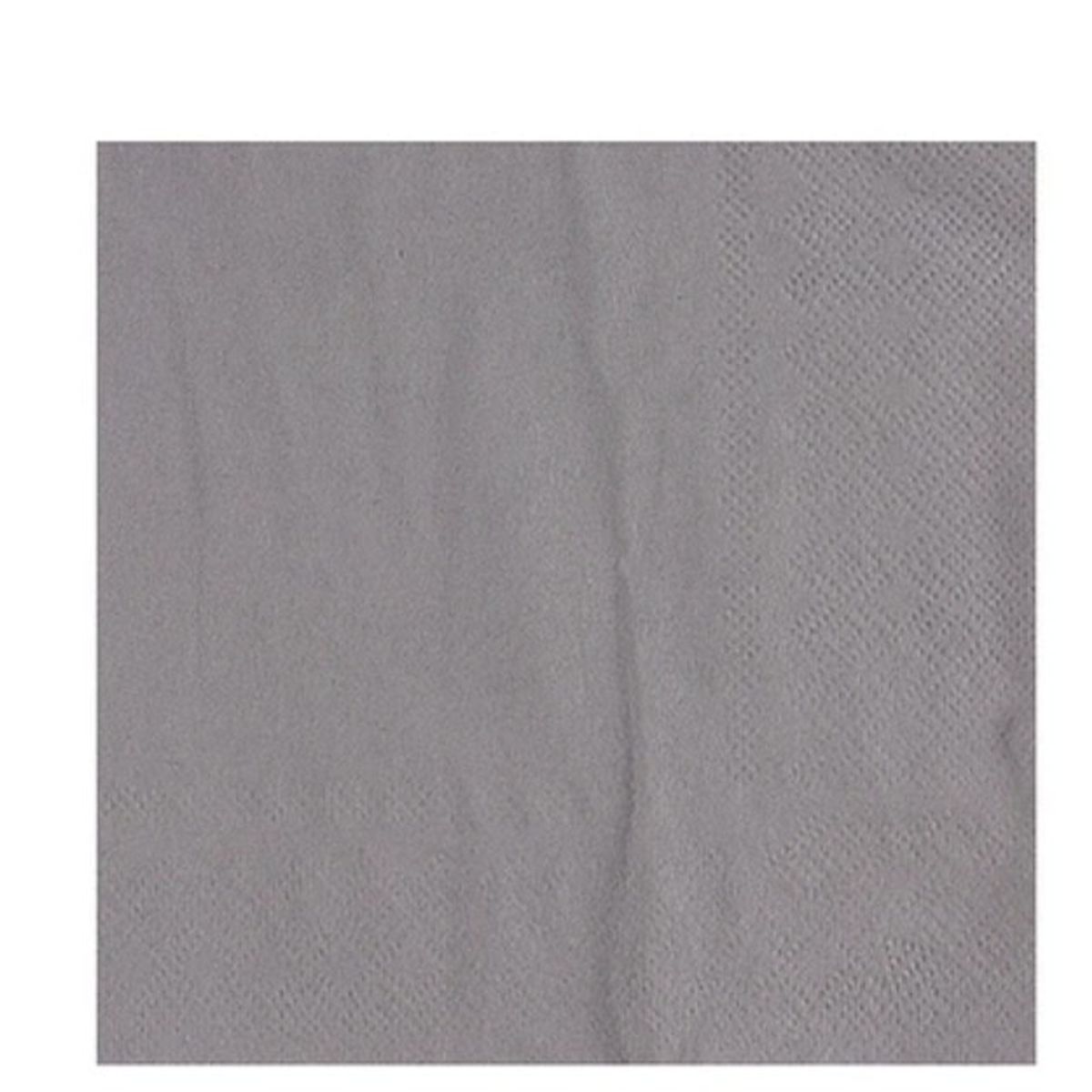 GENERICO - Servilletas De Papel Plateadas 20Pcs 25X25Cm