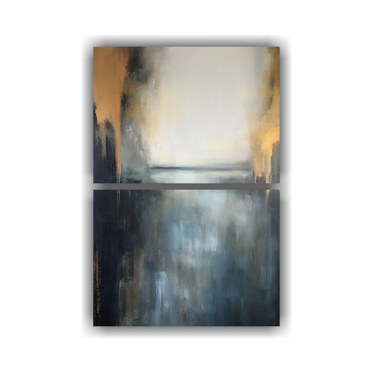 GENERICO - Pintura Abstracta De Colores Impresionantes En 45x60 Cm