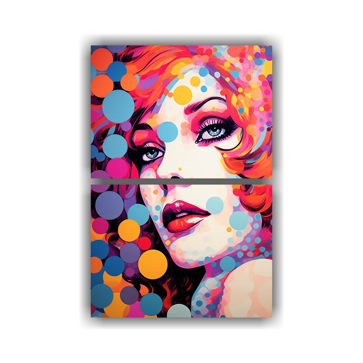 GENERICO - Pinturas Decorativas Estilo Pop Art 45x60 Cm