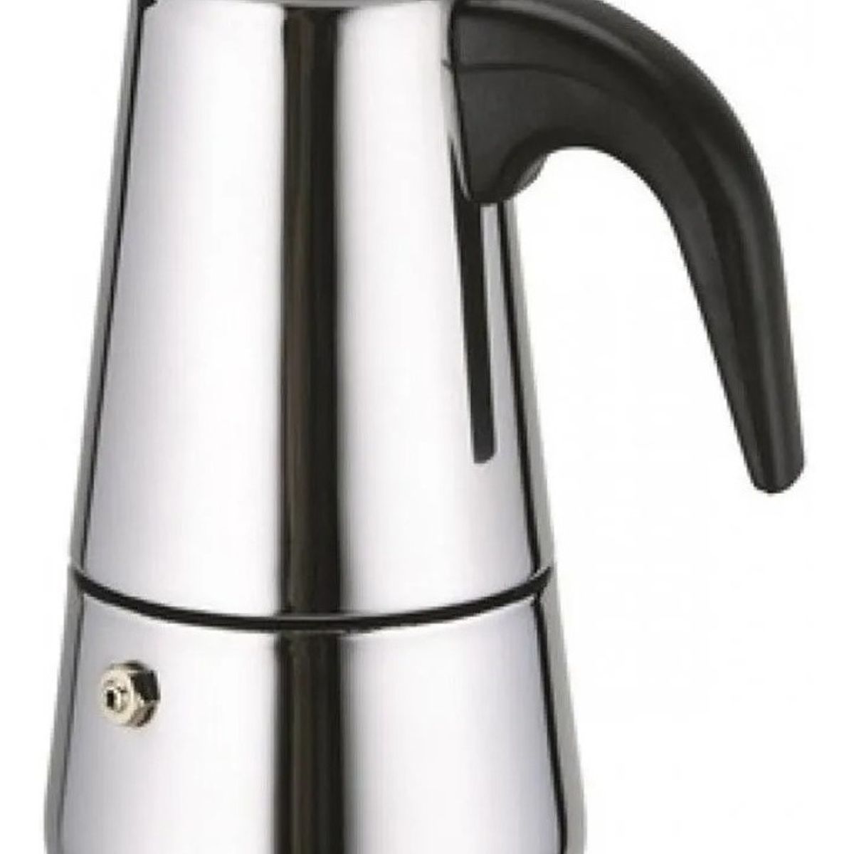 GENERICO - Cafetera Espresso Maker 4 Tazas Manual Plateada Italiana