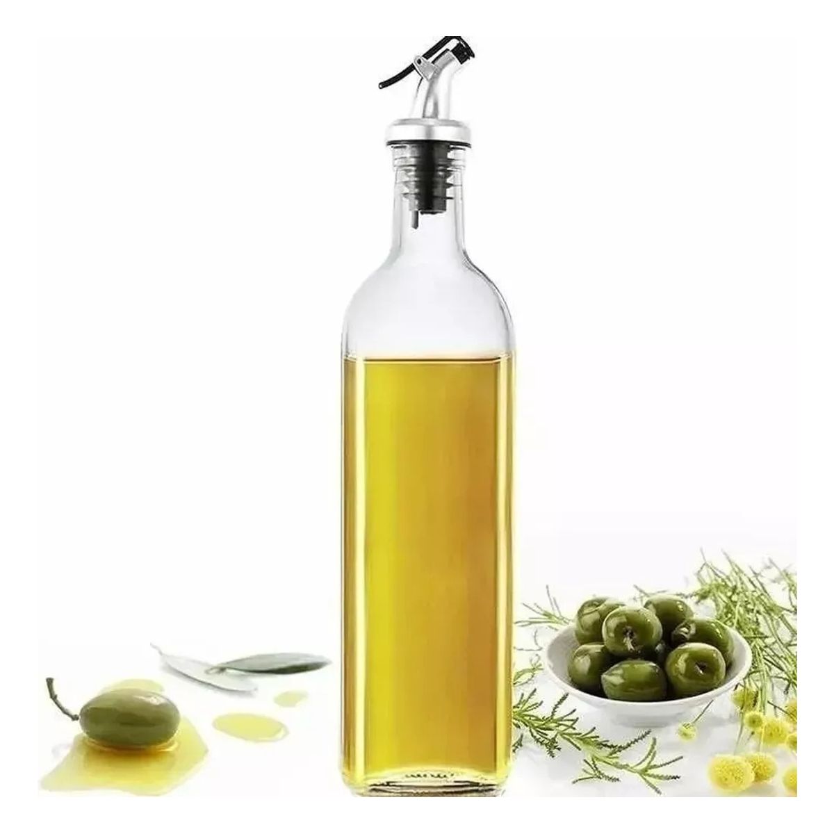 GENERICO - Botellas Para Aceite Vinagre Y Soya Con Dispensador 250 Ml