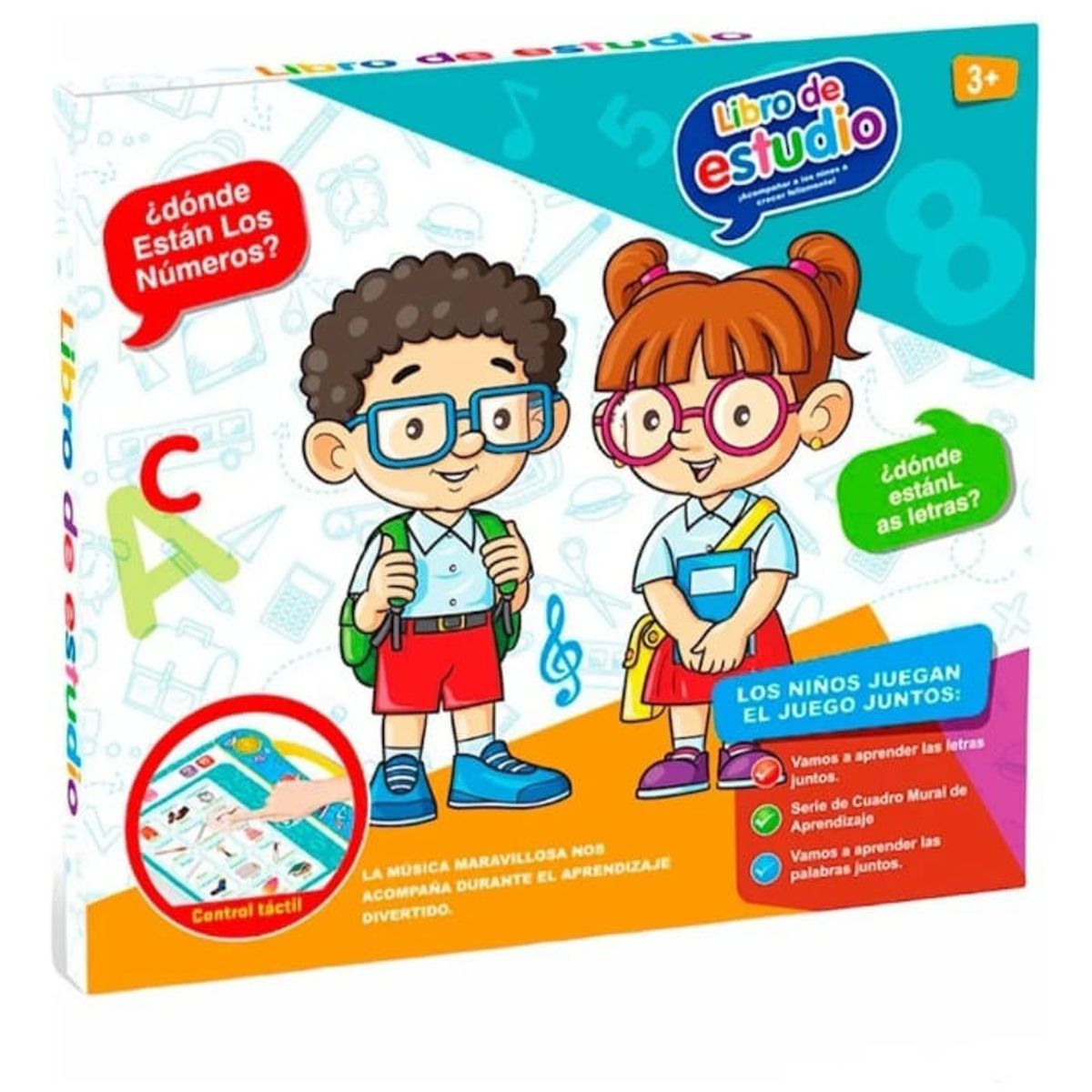 LIBROSLIBRES - Libro interactivo Bilingüe Aprendizaje para Niños