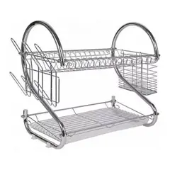 GENERICO - Escurridor De Loza Secador De Losa Rejilla Seca Platos 40cm